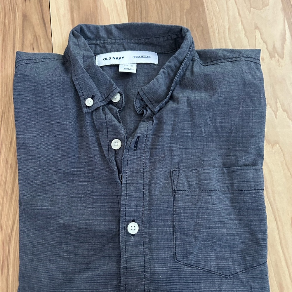 Old Navy Boy’s Dark Blue Casual Shirt